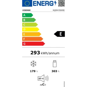Réfrigérateur multi portes HISENSE RQ5P470SMIE