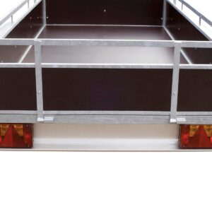 Remorque 225×132 cm double essieux