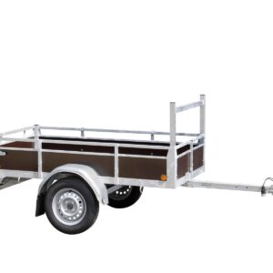 Remorque simple essieu 257×132 cm