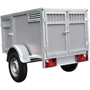 BW Trailers Remorque 3 chiens gris
