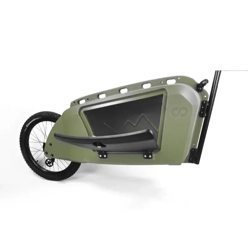 Remorque vélo pour chiens sur tige de selle Kern SolarMoov