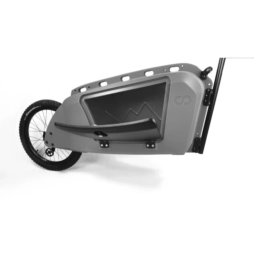 Remorque vélo pour chiens sur tige de selle Kern SolarMoov