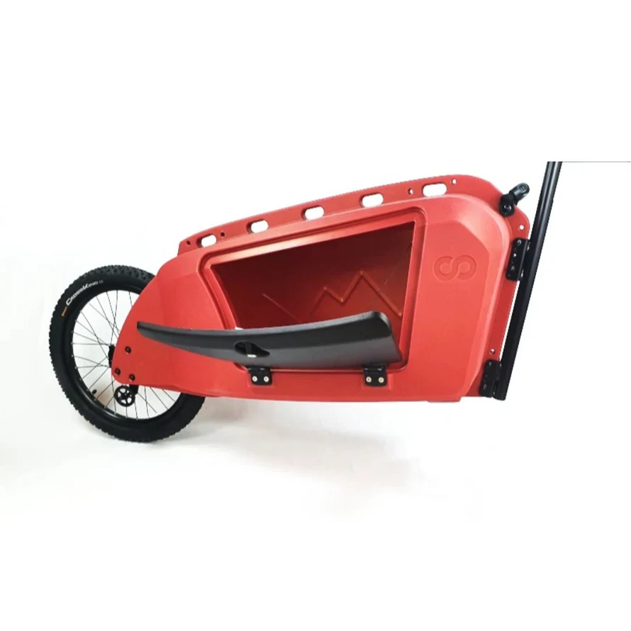 Remorque vélo pour chiens sur tige de selle Kern SolarMoov