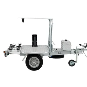 Porte-moto transversale camping-car
