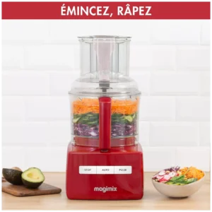 Robot multifonction MAGIMIX CS 5200 XL Premium Rouge