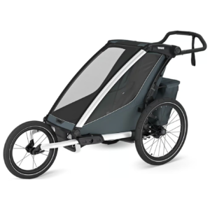 Remorque thule velo pour 1 Enfant – Chariot Cross 2 Single – dark slate