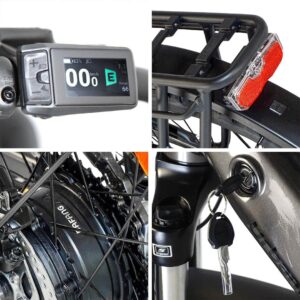 VTT Électrique UrbanBiker UB300 FE Equipement complet