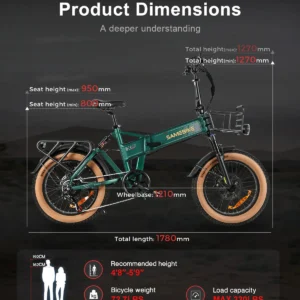 VTT électrique SAMEBIKE XWLX09-II 1000W