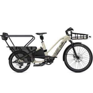 Vélo cargo électrique 2 enfants​ O2feel Equo Adventure 5.1 540 Wh Pack Family
