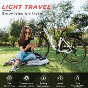 Vélo électrique SAMEBIKE RS-A07 500W Moteur