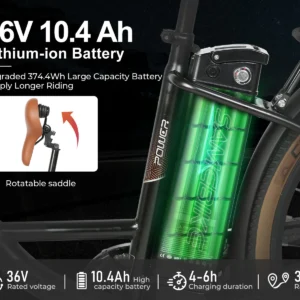 Vélo électrique SAMEBIKE TDE10Z 350W Moteur