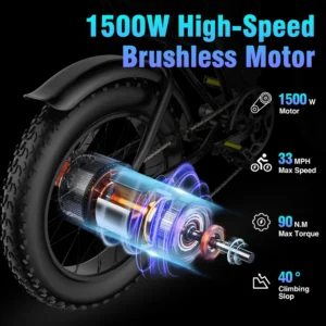 Vélo électrique YVY K20 1500 W