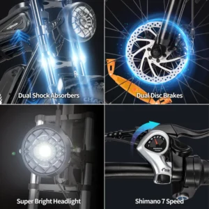 Vélo électrique YVY K20 Lite 1000W gros pneu