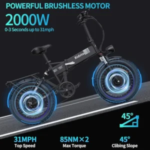 Vélo électrique pliant Ridstar H20 Pro