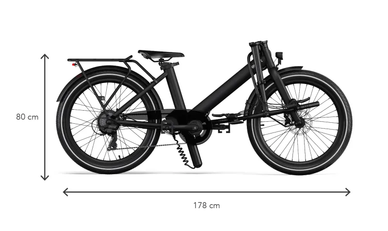 Vélo pliant électrique Eovolt Evening