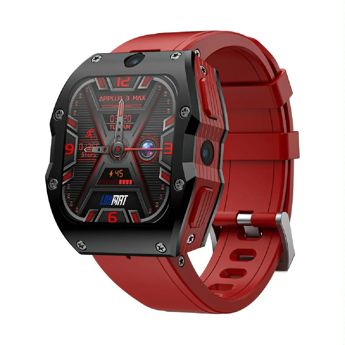 Yonis Montre 4G Étanche Sport SOS 2.02