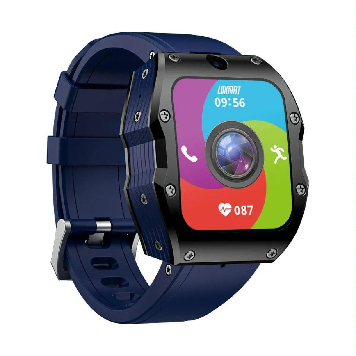 Yonis Montre 4G Étanche Sport SOS 2.02
