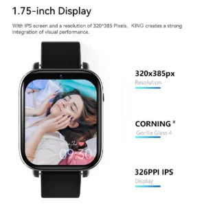 Yonis Montre Connectée 4G LTE Écran 1.75 Pouces