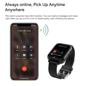 Yonis Montre Connectée 4G LTE Écran 1.75 Pouces