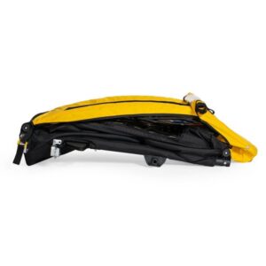 Remorque vélo voyage Burley – Bee Double pour 1-2 Enfants – jaune/noir