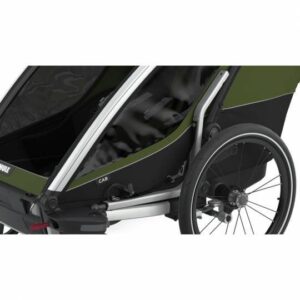 Chariot thule cab 2	Remorque Vélo pour 2 Enfants – cypress vert