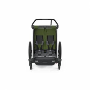 Chariot thule cab 2	Remorque Vélo pour 2 Enfants – cypress vert