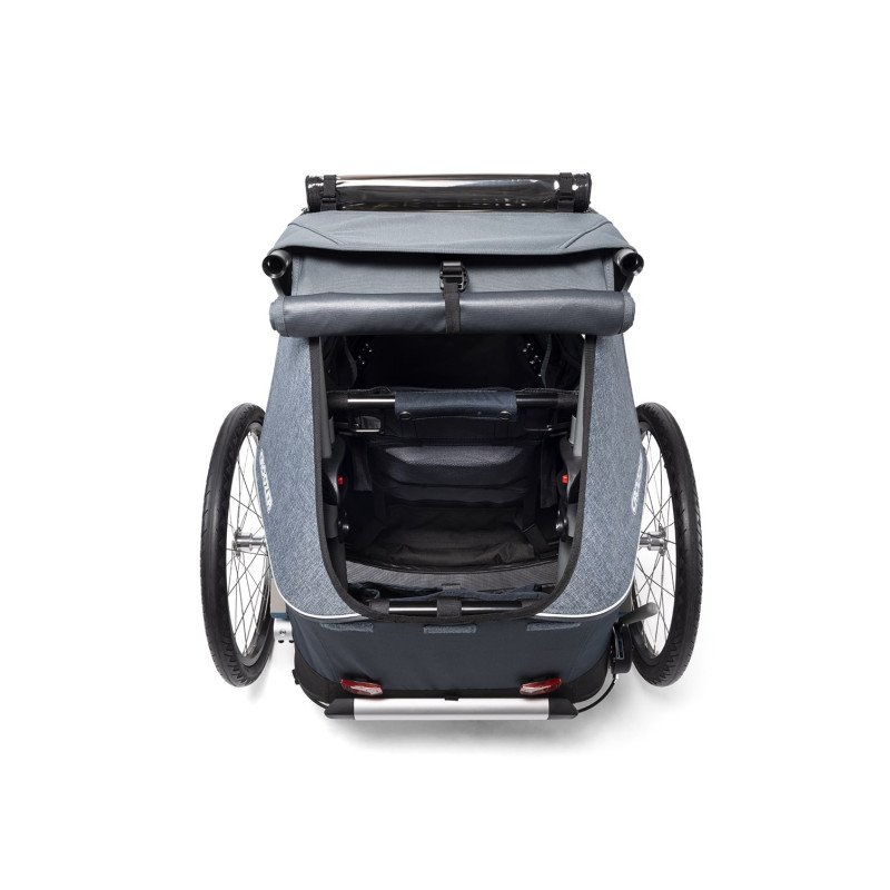 Vélo remorque Croozer Kid Vaaya 1 – graphite blue