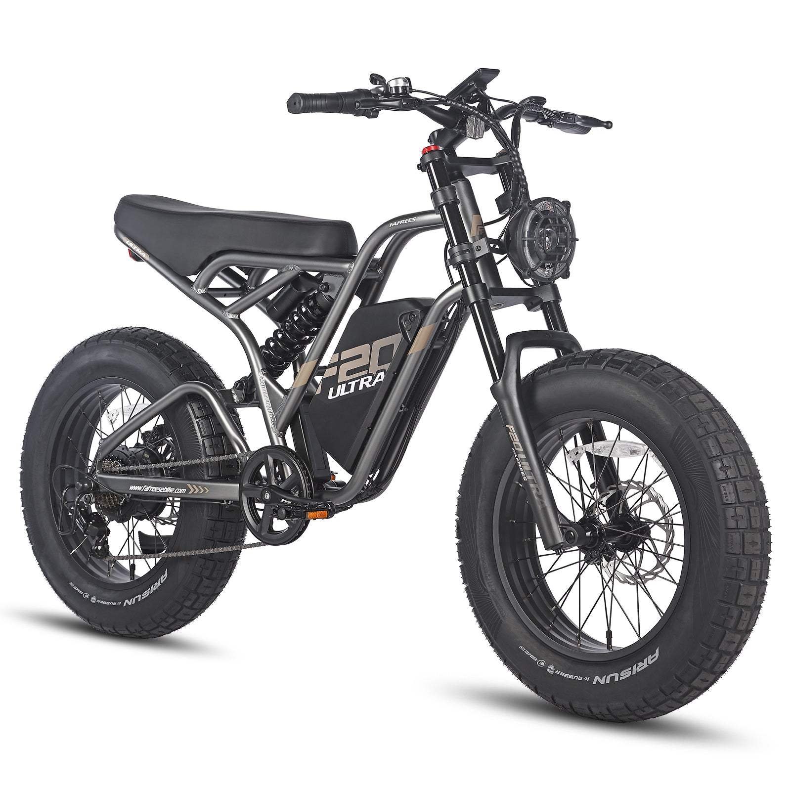 FAFREES F20 ULTRA 750W 20″ Fat Bike E-Mountain Bike 48V 25Ah LG Batterie E-MTB