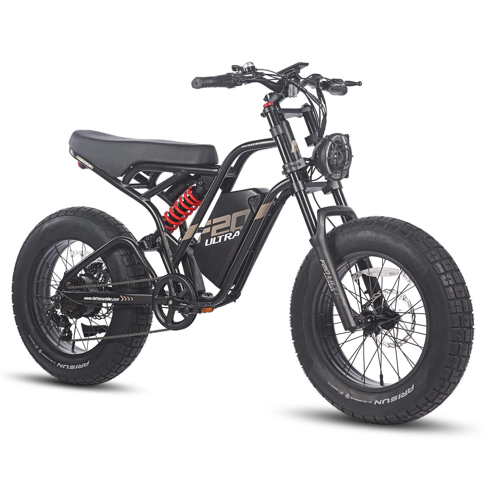 FAFREES F20 ULTRA 750W 20″ Fat Bike E-Mountain Bike 48V 25Ah LG Batterie E-MTB