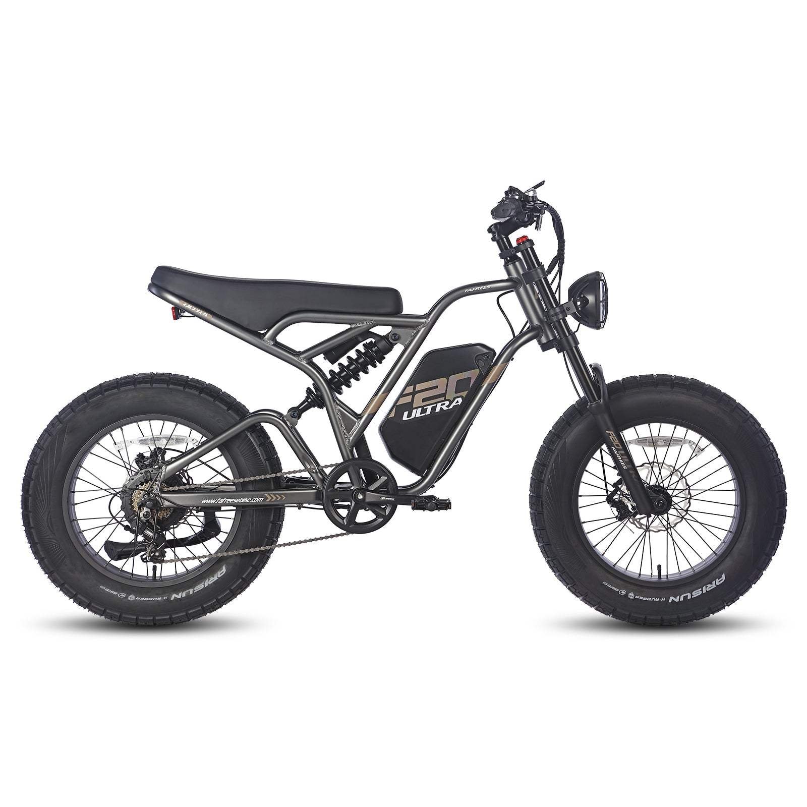 FAFREES F20 ULTRA 750W 20″ Fat Bike E-Mountain Bike 48V 25Ah LG Batterie E-MTB