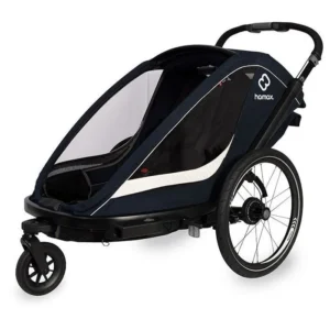 Remorque pour vélo​ Hamax 2 Enfants – Breeze – noir