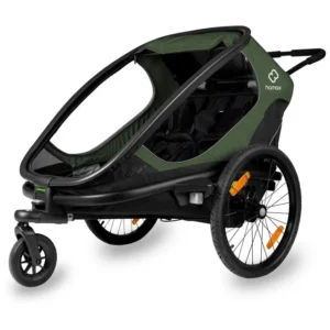 Remorque velo pour enfant​ Hamax Outback One navy white