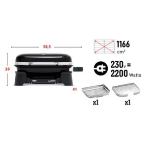 Barbecue électrique LUMIN Compact Weber