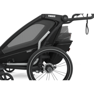 Remorque bébé vélo​ Thule pour 2 Enfants – Chariot Sport 2 Double – noir