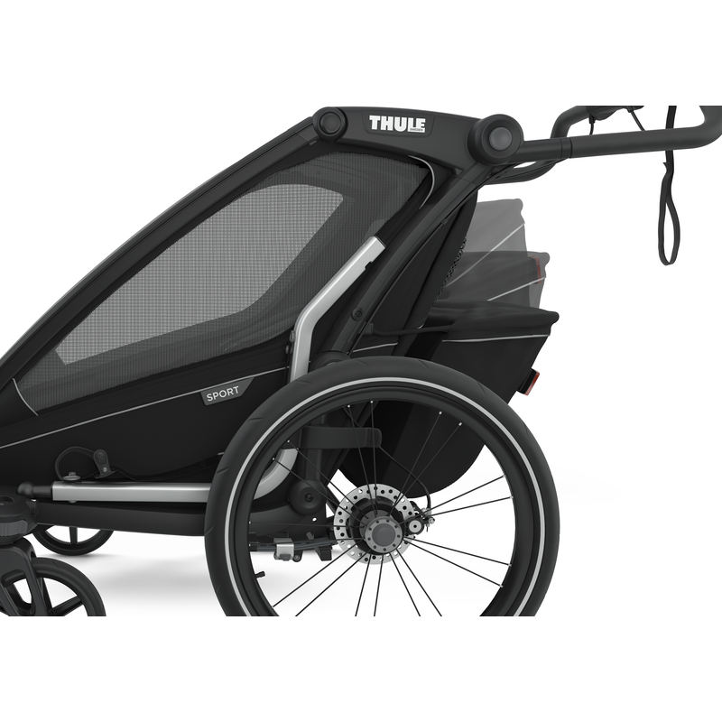 Remorque bébé vélo Thule pour 2 Enfants – Chariot Sport 2 Double – noir