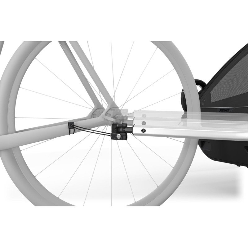 Remorque bébé vélo Thule pour 2 Enfants – Chariot Sport 2 Double – noir