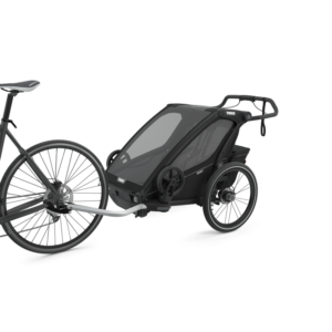 Remorque bébé vélo​ Thule pour 2 Enfants – Chariot Sport 2 Double – noir