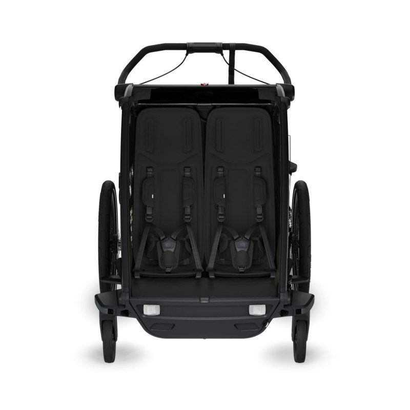 Remorque bébé vélo Thule pour 2 Enfants – Chariot Sport 2 Double – noir