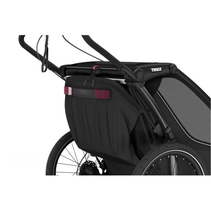 Remorque bébé vélo Thule pour 2 Enfants – Chariot Sport 2 Double – noir