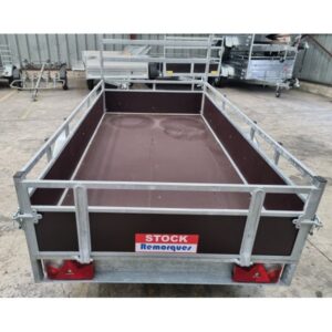 Remorque Bois 1 essieu 2m57x1m32 750kg
