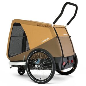 Remorque vélo pour chien 45 kg​ Dog Tammo Croozer 100×54 cm