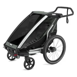 Thule Chariot Lite 1 – Remorque Vélo pour 1 Enfant – agave