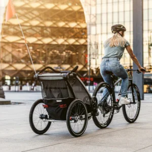 Thule Chariot Lite 1 – Remorque Vélo pour 1 Enfant – agave