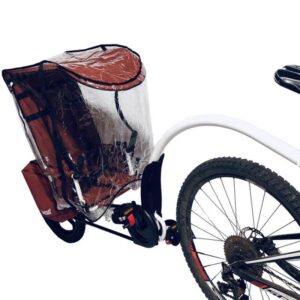 Remorque velo enfants​ avec pédales et sacoches Thrill Weehoo