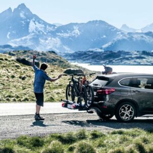 Porte vélo sur attelage Thule VeloSpace XT -2 Vélos  Aluminium
