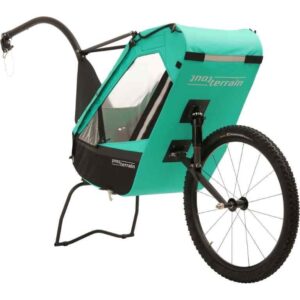 Remorque vélo charge 200 kg​ – Singletrailer II Sport – caribbean green