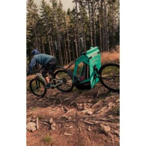 Remorque vélo charge 200 kg​ – Singletrailer II Sport – caribbean green