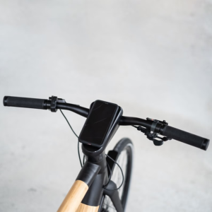 Vélo électrique en bambou relief