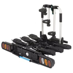 XLC Beluga II Porte Vélos pour 3 vélos black/aluminium