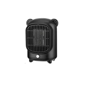 Mini Radiateur Soufflant Céramique PTC 500W Noir